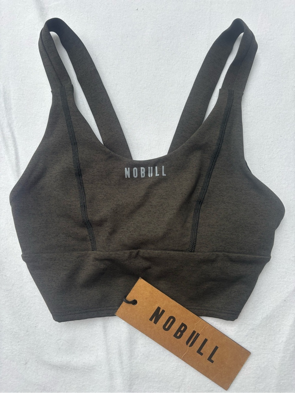 NOBULL Olive Green Women's Supportive Sports Bra